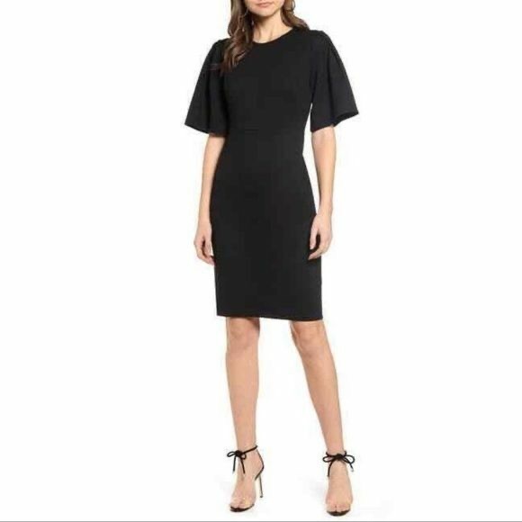 Rachel Parcell Flutter Sleeve Dress XS - Picture 7 of 8